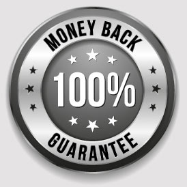 100% MONEY BACK GUARANTEE